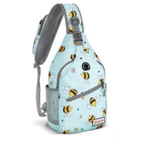Bee Print Kids Sling Bag
